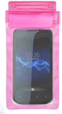 ACM Pouch for Videocon A27i(Pink, Waterproof, Silicon, Pack of: 1)