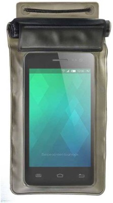 ACM Pouch for Videocon Infinium Z40 Lite(Black, Waterproof, Silicon, Pack of: 1)