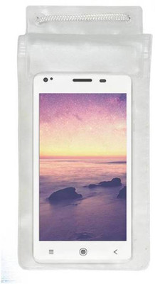 ACM Pouch for Videocon Graphite V45BD(Transparent, Waterproof, Silicon)
