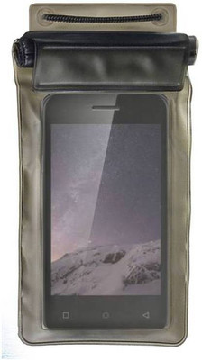 ACM Pouch for Zen Admire Curve(Black, Waterproof, Silicon)