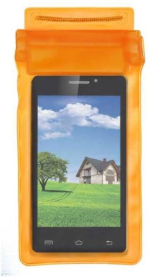 ACM Pouch for iBall Andi 4P Class X(Orange, Waterproof, Silicon, Pack of: 1)