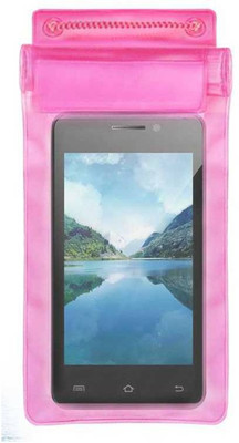 ACM Pouch for Adcom Thunder A400(Pink, Waterproof, Silicon, Pack of: 1)