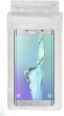 ACM Pouch for Samsung Galaxy S6 Edge(Transparent, Waterproof, Silicon)