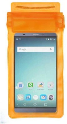 ACM Pouch for Micromax Canvas Mega 4G Q417(Orange, Waterproof, Silicon, Pack of: 1)