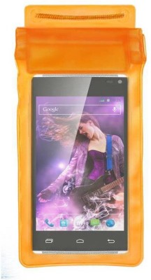 ACM Pouch for XOLO A500 Club(Orange, Waterproof, Silicon, Pack of: 1)