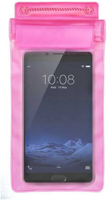 ACM Pouch for VIVO V5S(Pink, Waterproof, Silicon, Pack of: 1)