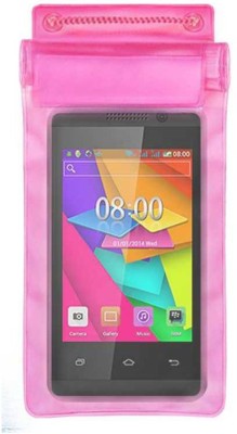ACM Pouch for Videocon Infinium Zest Lite(Pink, Waterproof, Silicon, Pack of: 1)