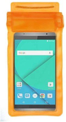 ACM Pouch for Micromax Canvas Mega 2(Orange, Waterproof, Silicon, Pack of: 1)