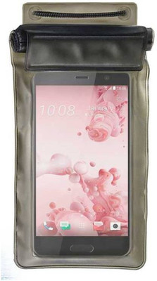 ACM Pouch for Htc U Play(Black, Waterproof, Silicon, Pack of: 1)