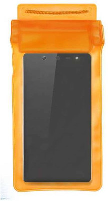ACM Pouch for Micromax Canvas Selfie 3 Q348(Orange, Waterproof, Silicon, Pack of: 1)