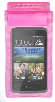 ACM Pouch for HTC Desire 326G(Pink, Waterproof, Silicon, Pack of: 1)
