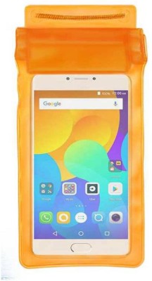 ACM Pouch for Micromax Canvas Evok Note E453(Orange, Waterproof, Silicon, Pack of: 1)