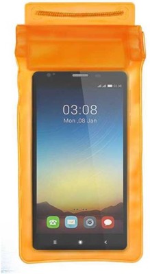 ACM Pouch for Videocon Infinium Z52 Thunder(Orange, Waterproof, Silicon, Pack of: 1)