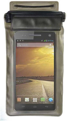 ACM Pouch for Micromax Canvas 2 Colors A120(Black, Waterproof, Silicon, Pack of: 1)