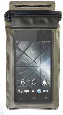 ACM Pouch for Lava Iris 349Plus(Black, Waterproof, Silicon)