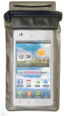 ACM Pouch for Lg Optimus P970(Black, Waterproof, Silicon)