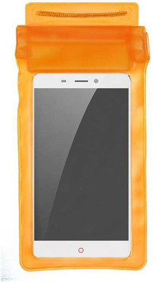 ACM Pouch for Nubia N1(Orange, Waterproof, Silicon, Pack of: 1)