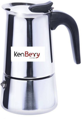 

Kenberry 166 6 Cups Coffee Maker(Silver)