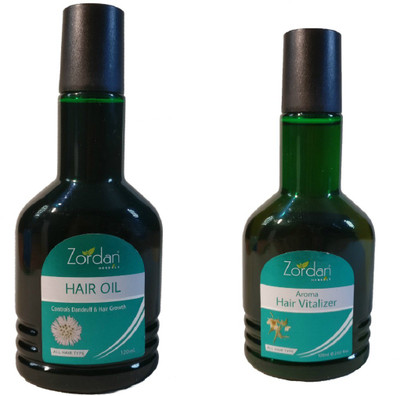 

ZORDAN AROMA HAIR VITALIZER+HERBAL HAIR OIL(Set of 1)