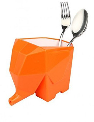 

Bruzone Elephant Shape Cutlery Drainer A10 Plastic Kitchen Rack(Orange)
