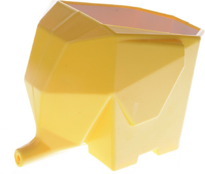 

Bruzone Premium Elephant Shaped AG04 Polypropylene Toothbrush Holder(Yellow)