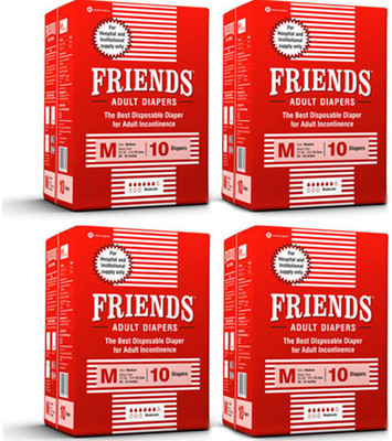 

Friends HOSPITAL Adult Diapers - M(40 Pieces)