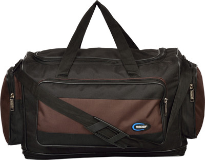 Trekker (Expandable) DFHB1BLKBR20 Travel Duffel Bag(Black)
