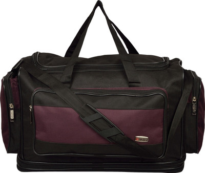

Trekker (Expandable) DFHB2BLKPL20 Travel Duffel Bag(Black)