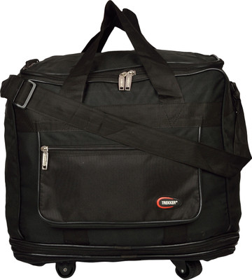 

Trekker (Expandable) DFJUMBO3BLK Travel Duffel Bag(Black)