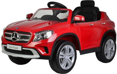 

PA Toys Licensed Mercedes Benz GLA Class 12V Car Battery Operated Ride On(Red)