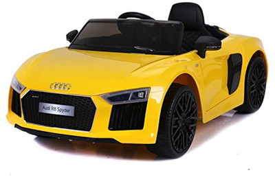 

PA Toys Licensed Audi R8 Spyder Car Battery Operated Ride On(Yellow)