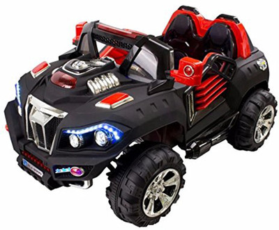 

PA Toys Electric Dual Motor Ride on Sports Car Battery Operated Ride On(Black)