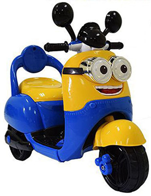 

PA Toys Minion Scooter Battery Operated Ride On(Yellow Blue)