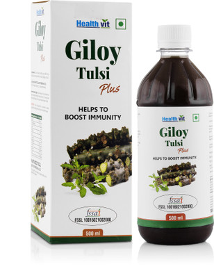 

HealthVit Giloy Tulsi Juice Energy Drink(Giloy tulsi Flavored)