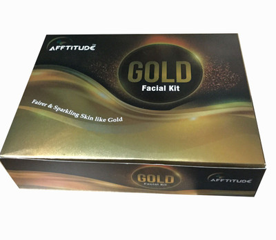 

AFFTITUDE Women Natural , herbal instant and Brighter Glow 6 in 1 Gold Facial Kit A herbal Preparation No Side Effect 510 g