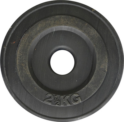 

Royal 2.5 kg 1 pc PVC Plate for 27 mm ROD Black Weight Plate(2.5 kg)