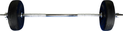 

Royal 5 Kg 2 PVC Plates with 3 feet 23 mm STRAIGHT Rod Black Bar & Plate Combo(11 kg)