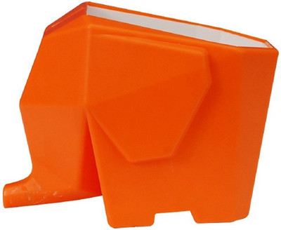 

Bruzone Elephant Shape Cutlery Drainer A08 Plastic Kitchen Rack(Orange)