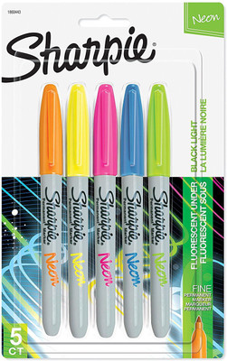 

Sharpie SAN-1860443(Set of 5, Neon Multicolour)