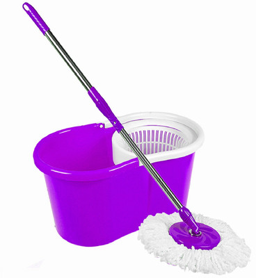 

SWK SKYM 04 Modern Magic Wash Floor Cleaning 360 Spin Mop Set