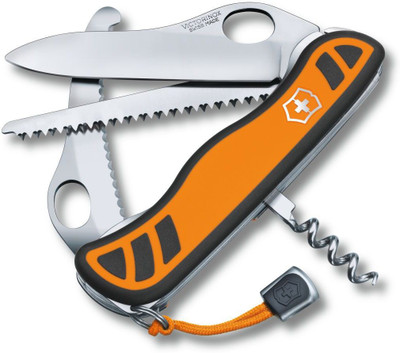 

Victorinox Hunter Xt One Hand 2k Orange/black 4 Function Multi Utility Swiss Knife(Orange)