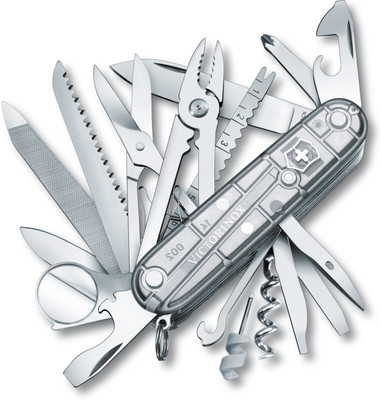 

Victorinox SwissChamp,Silvertech 16 Function Multi Utility Swiss Knife(Silver)