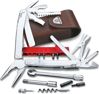 

Victorinox SWISS TOOL SPIRIT PLUS Swiss Army Knife(Silver)