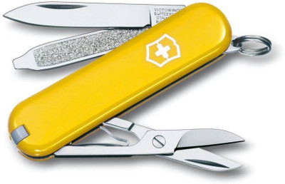 

Victorinox Blister Range 7 Function (yellow) Swiss Army Knife(Yellow)