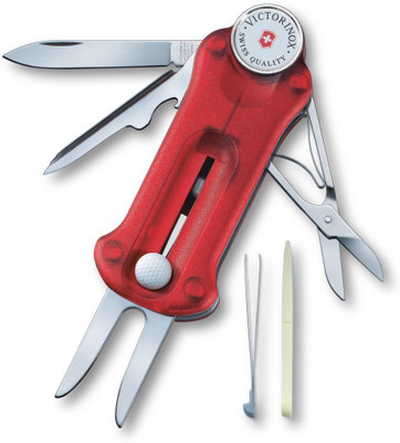

Victorinox Golf Tool Red Swiss Army Knife(Red)