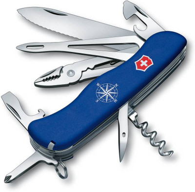 

Victorinox Skipper 8 Function Multi Utility Swiss Knife(Blue)