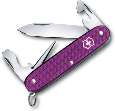 

Victorinox Pioneer, 93mm, Alox Limited Edition 2016, Orchid Violet 4 Function Multi Utility Swiss Knife(orchid violet)