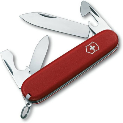

Victorinox Matt Finish 10 Function 4 Function Multi Utility Swiss Knife(Red)