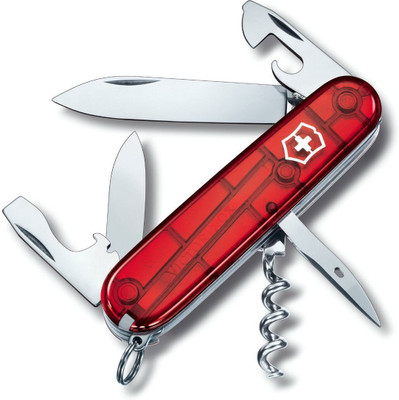 

Victorinox SPARTAN TRANSLUCENT RED Swiss Army Knife(Red)