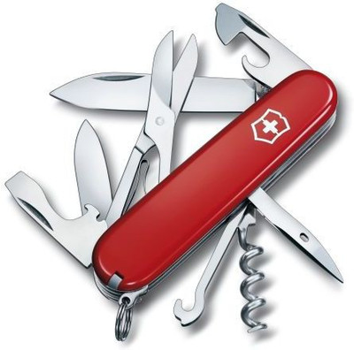 

Victorinox Climber Red Swiss Army Knife(Red)